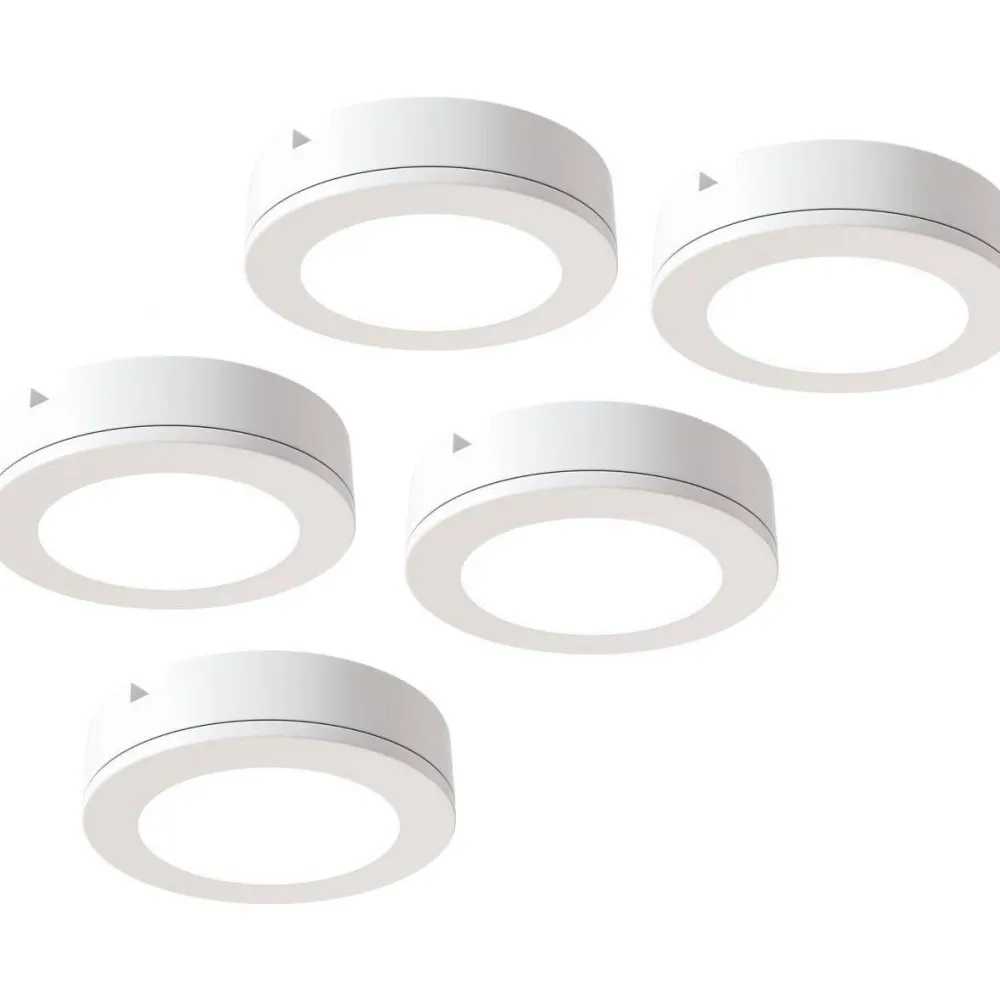 Hot LED-kalustevalaisin LED-LENOX 4000K 5kpl eri värejä Keittiövalaisimet