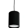 Outlet LED-kasvivalaisin Fiora, Ø140x175mm, musta Kasvivalaisimet