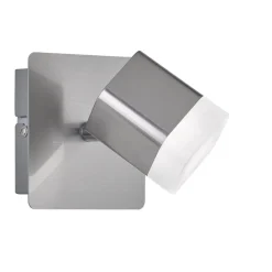 LED-kattospotti Roubaix 115x100x100 mm harjattu teräs*Trio Online