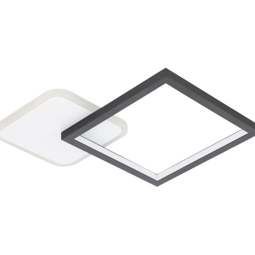 LED-Kattovalaisin Gafares 15W 33x33cm kaukosäädin eri värejä*Eglo Outlet