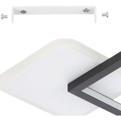 LED-Kattovalaisin Gafares 15W 33x33cm kaukosäädin eri värejä*Eglo Outlet