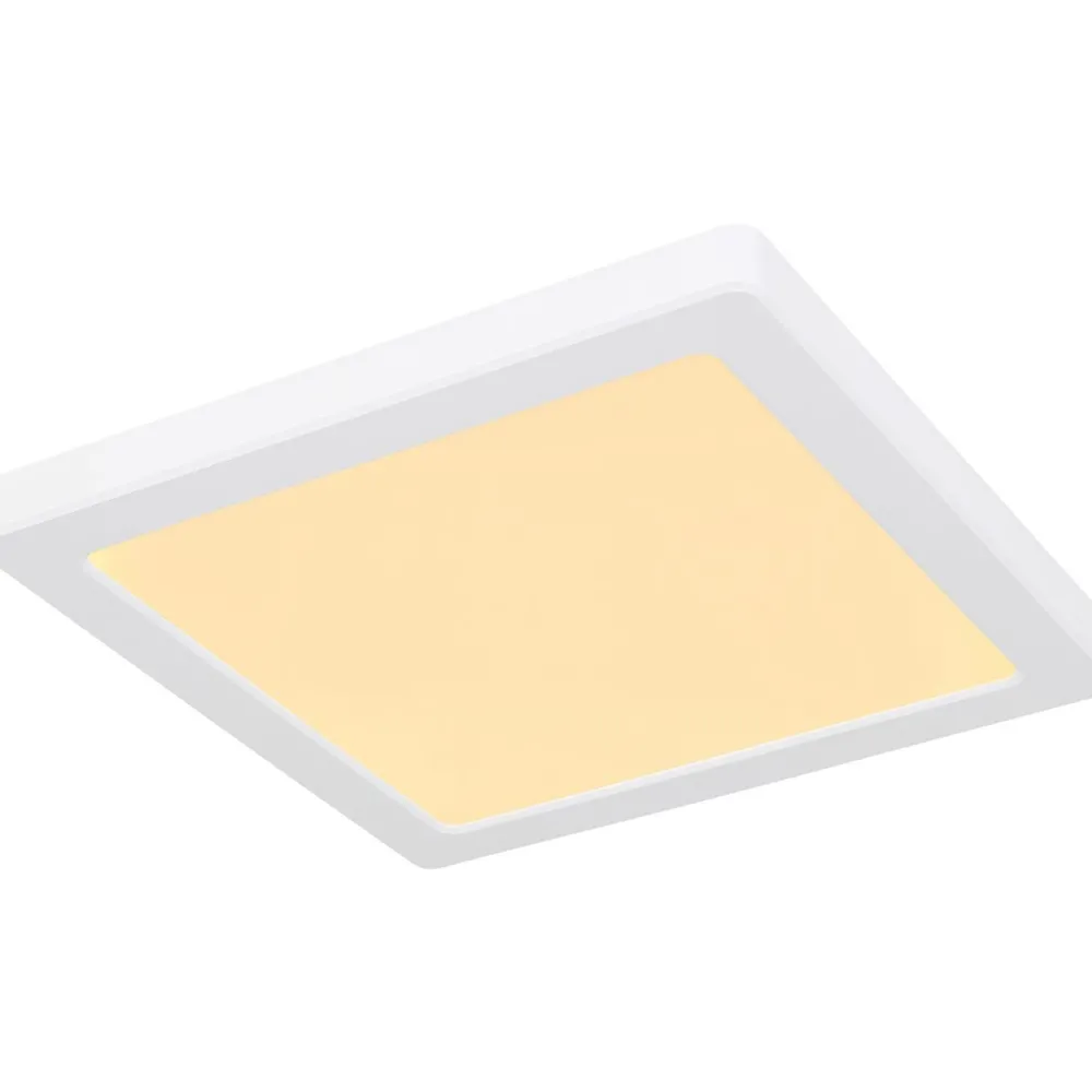 LED-kattovalaisin Lasse, 3000-6500K, neliö, eri kokoja ja värejä*Globo Best