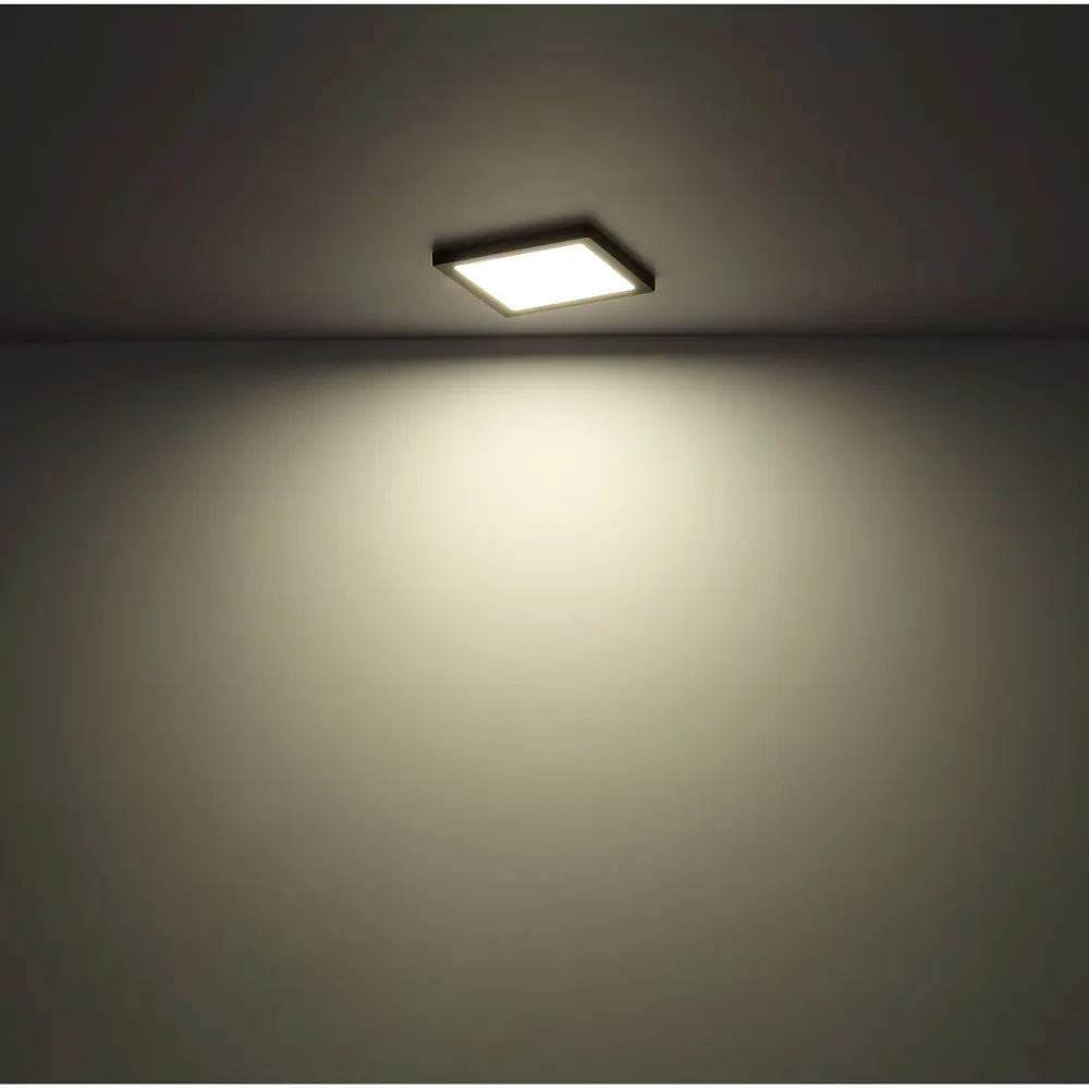 LED-kattovalaisin Lasse, 3000-6500K, neliö, eri kokoja ja värejä*Globo Best