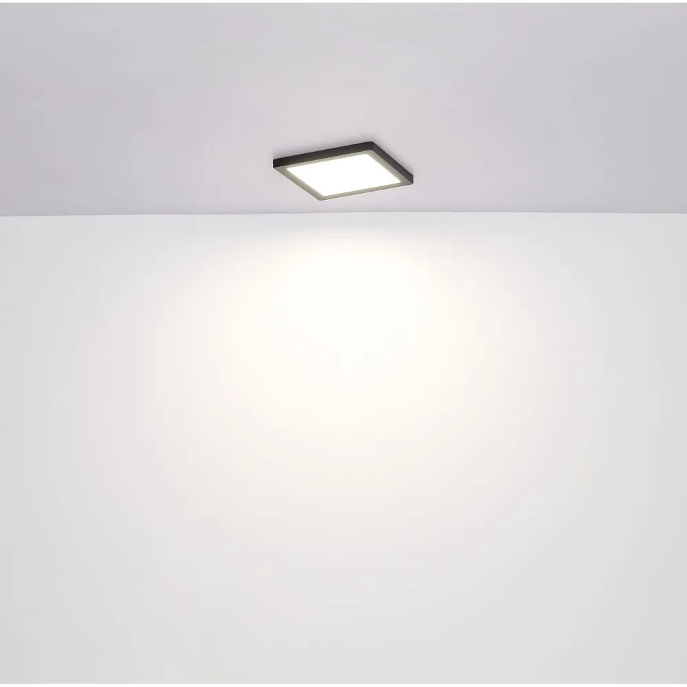 LED-kattovalaisin Lasse, 3000-6500K, neliö, eri kokoja ja värejä*Globo Best