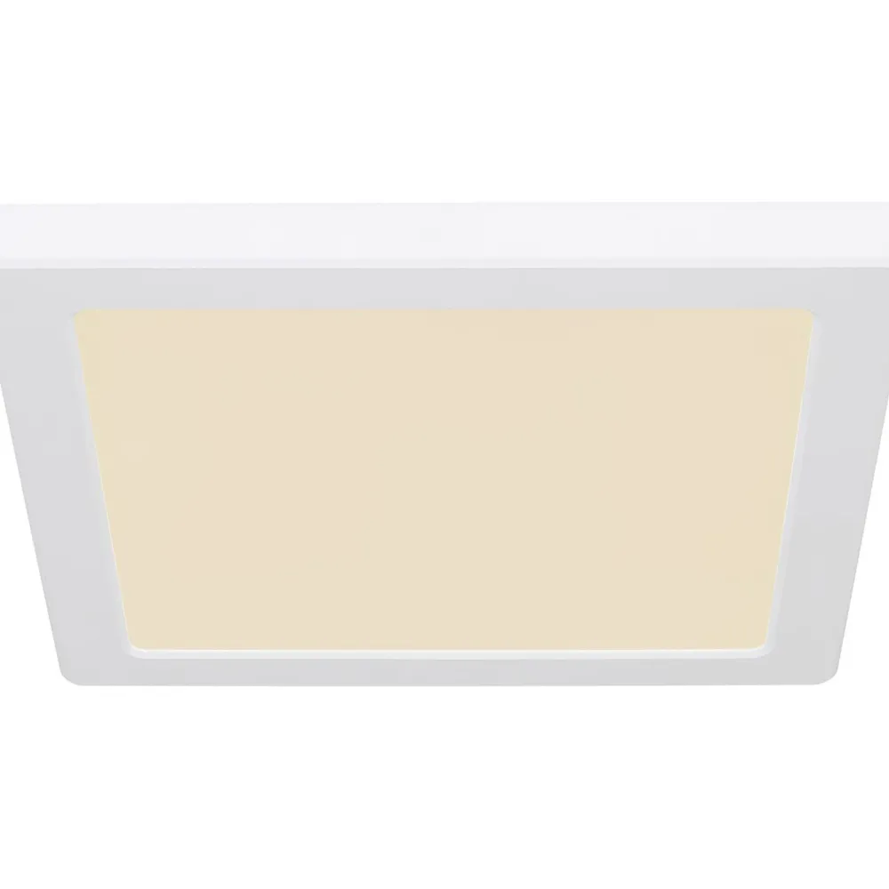 LED-kattovalaisin Lasse, 3000-6500K, neliö, eri kokoja ja värejä*Globo Best
