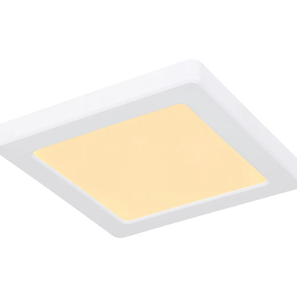 LED-kattovalaisin Lasse, 3000-6500K, neliö, eri kokoja ja värejä*Globo Best