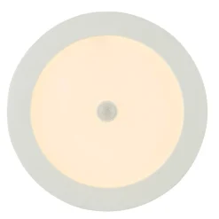 LED-kattovalaisin Paula Ø22,6x3,5cm 18W liiketunnistimella valkoinen*Globo Discount
