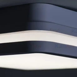 LED-kattovalaisin Beno liiketunnistimella IP54 26x26 cm eri värejä*Kanlux Sale