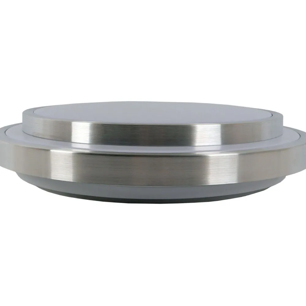Clearance LED-kattovalaisin , 3000K, alumiinikehys, hopea, eri kokoja Plafondit|Yleisvalaisimet