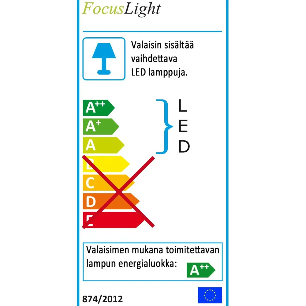 LED-kattovalaisin Prisma T8 2x18W IP20 1237x164x59 mm metalli/akryyli valkoinen*Muller Licht Outlet