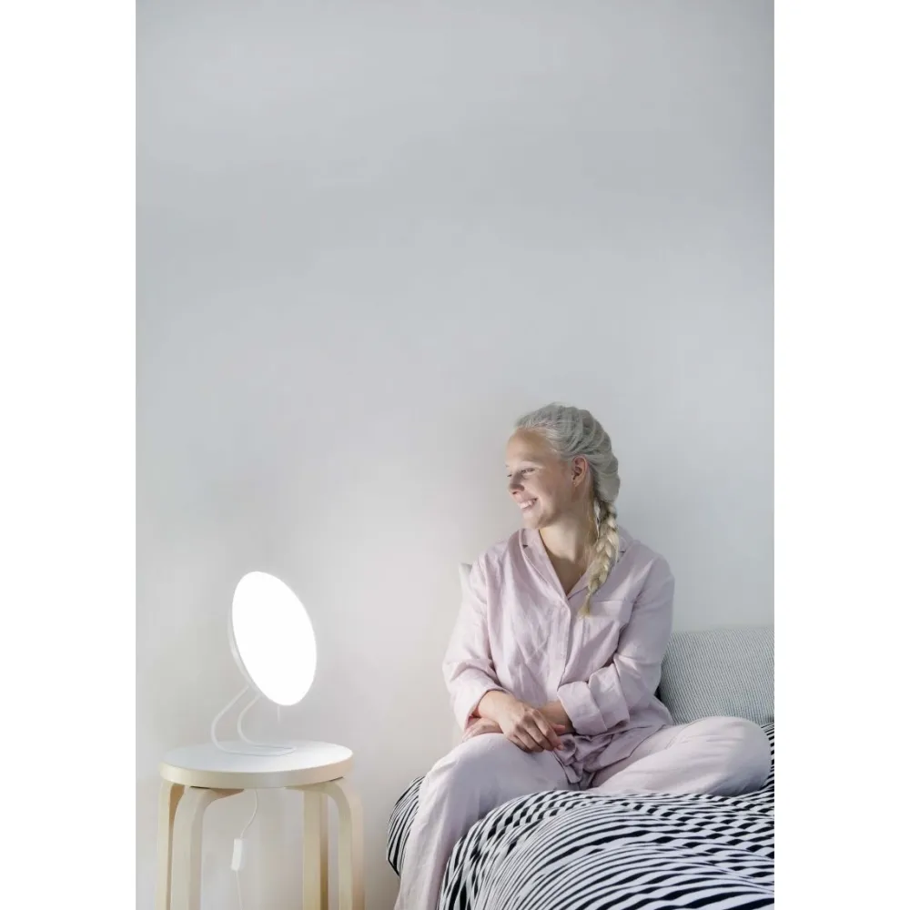 LED-kirkasvalolamppu Rondo Ø 250x320 mm valkoinen*Innolux Online