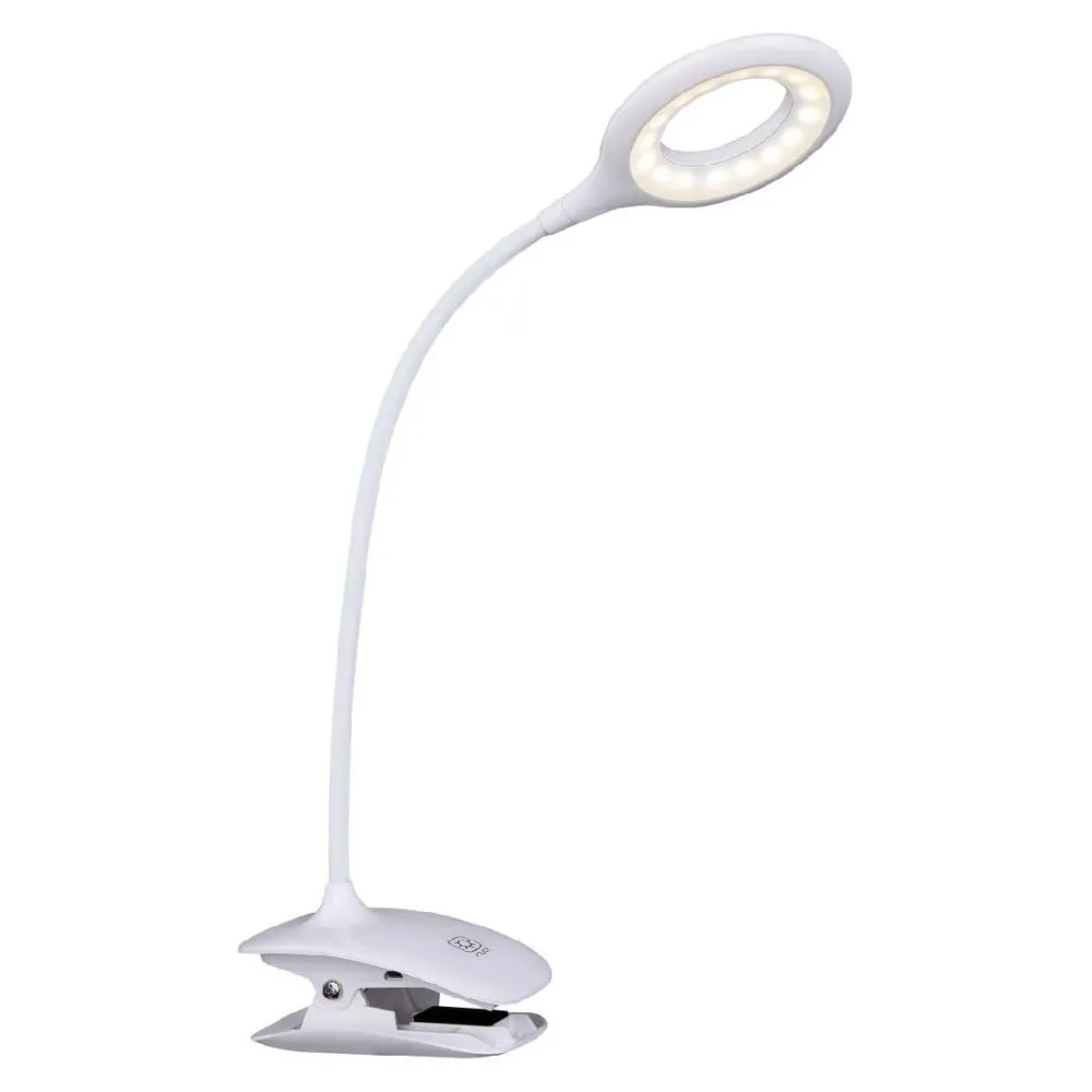LED-klipsivalaisin Pia 3W valkoinen*Globo Online