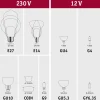 Clearance LED-kohdelamppu Reflector, GU10, 320lm, 4.3W, 2200K, hyönteisystävällinen, hopea Lamput Ja Polttimot