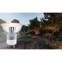Clearance LED-kohdelamppu Reflector, GU10, 320lm, 4.3W, 2200K, hyönteisystävällinen, hopea Lamput Ja Polttimot