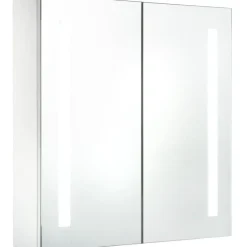 Led kylpyhuoneen peilikaappi 62x14x60 cm*FinePRICE Outlet
