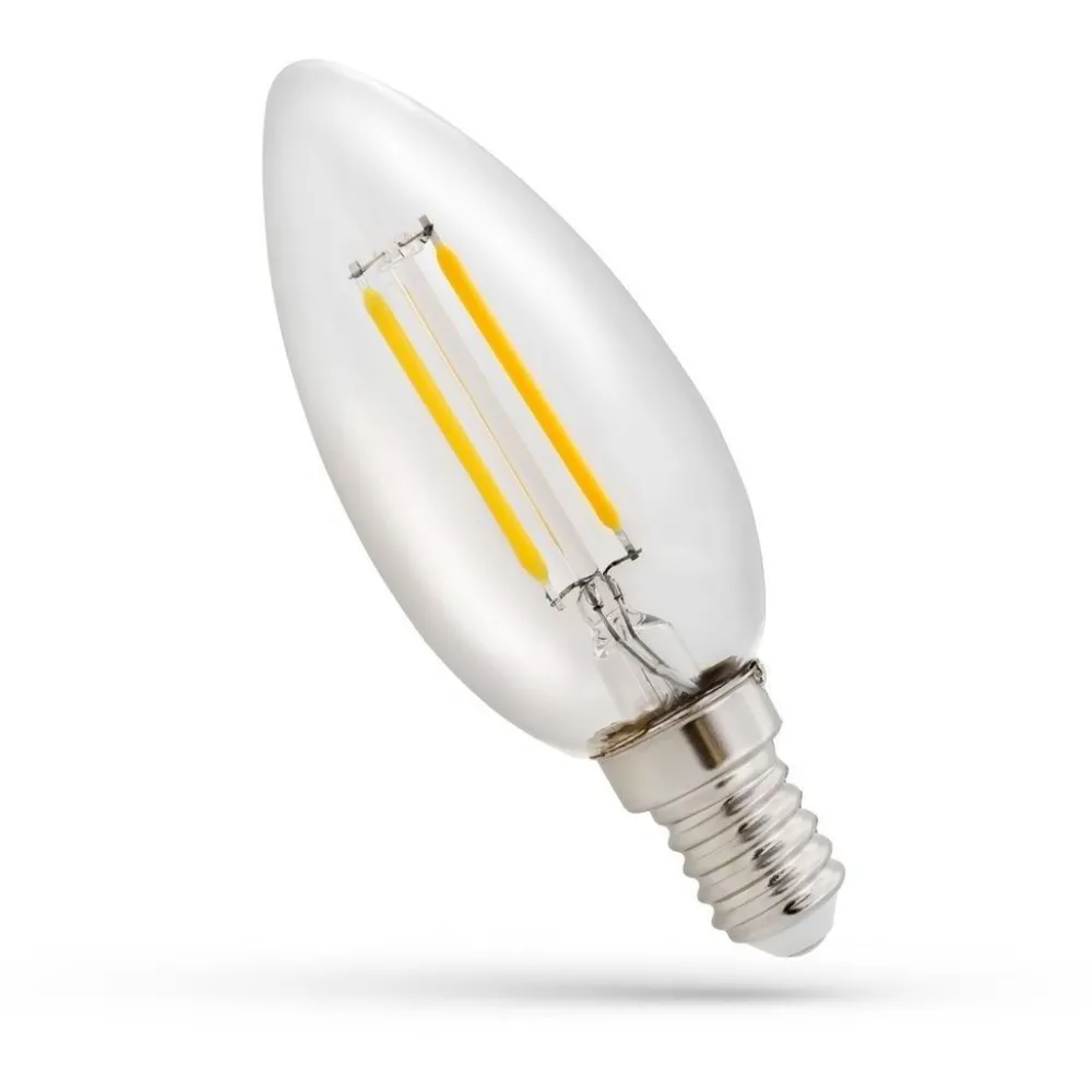 Sale LED-kynttilälamppu E14 1W 230V kirkas, eri värilämpötiloja Lamput Ja Polttimot