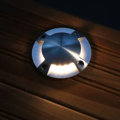 Discount LED-laiturivalaisin Marina IV, 1.5W, 24V, IP67, rst, eri vaihtoehtoja Terassivalot|Terassivalot Ja Maavalot