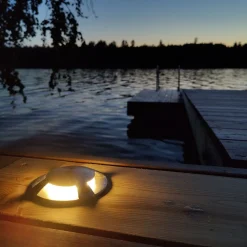 Best LED-laiturivalaisin Marina IV, 1.5W, 24V, IP67, musta alumiini, eri vaihtoehtoja Terassivalot|Led-Ulkovalot