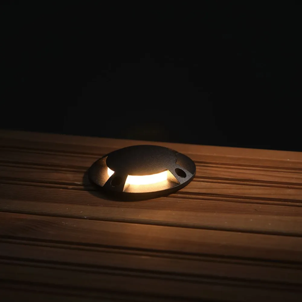 Best LED-laiturivalaisin Marina IV, 1.5W, 24V, IP67, musta alumiini, eri vaihtoehtoja Terassivalot|Led-Ulkovalot