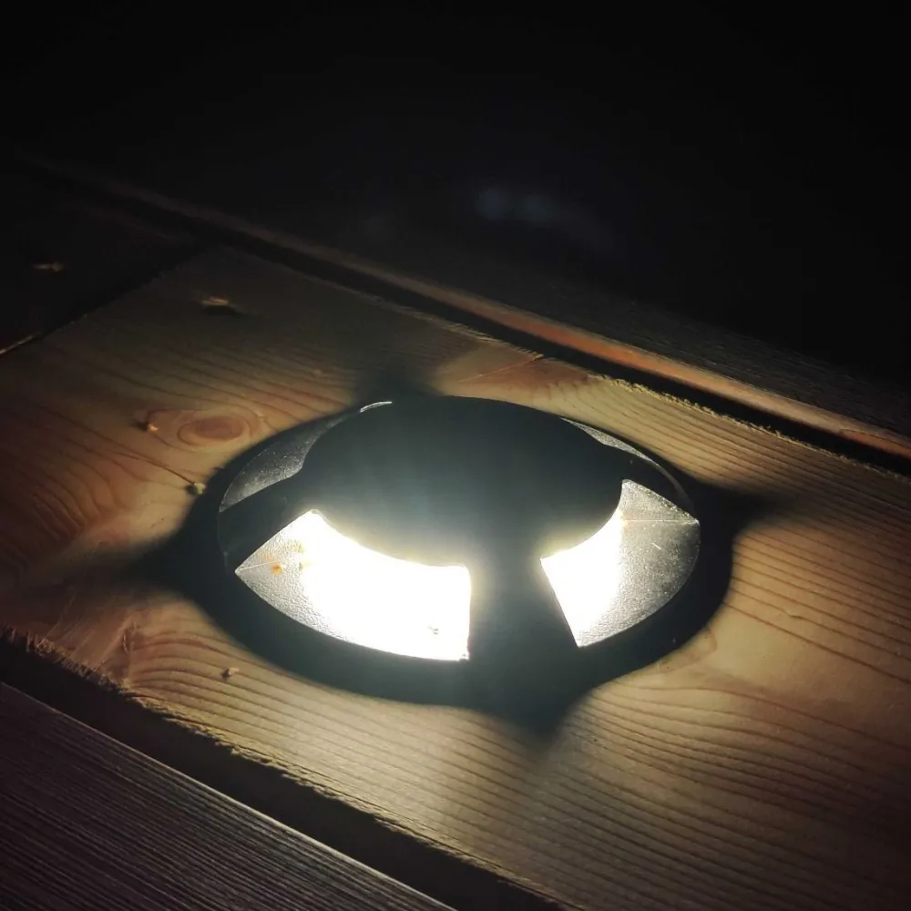 Best LED-laiturivalaisin Marina IV, 1.5W, 24V, IP67, musta alumiini, eri vaihtoehtoja Terassivalot|Led-Ulkovalot