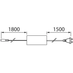 Best LED-liitäntälaite LED Driver 40 W 24 V Linear LED -valaisimille Led-Muuntajat Ja Led-Tarvikkeet