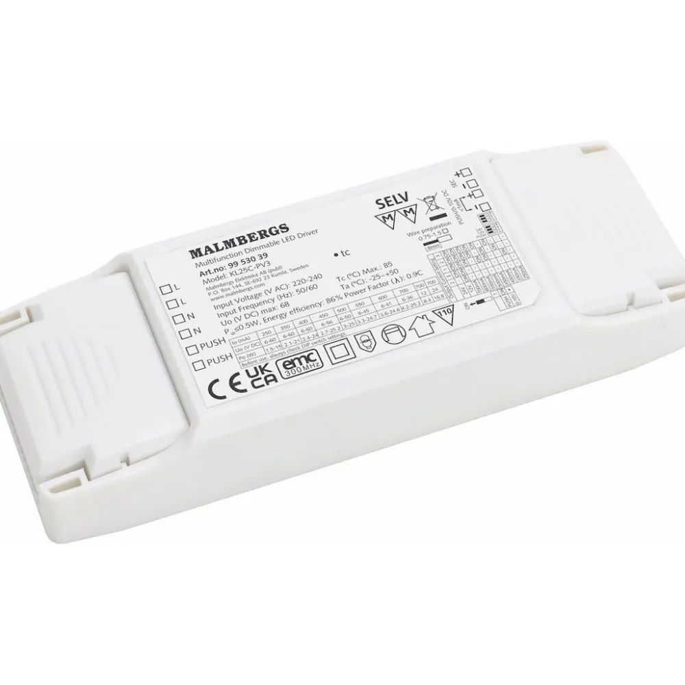 Discount LED-liitäntälaite , DRI. PUSH/1-10 CC MAX 1x25W Led-Muuntajat Ja Led-Tarvikkeet|Led-Valot