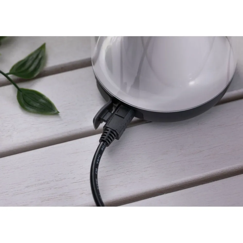 Best LED-lyhty Pulmann Cupulino, IP44, 3000K, USB-ladattava, himmennettävä Lyhdyt