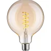 LED-älylamppu Smart Home Zigbee 3.0 Globe, G125, E27, 600lm, 7,5W, filamentti, säädettävä värilämpötila, himmennettävä, kulta*Paulmann New
