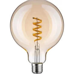 LED-älylamppu Smart Home Zigbee 3.0 Globe, G125, E27, 600lm, 7,5W, filamentti, säädettävä värilämpötila, himmennettävä, kulta*Paulmann New