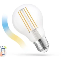 Discount LED-älylamppu E27 5W 230V COG CCT+DIM Wi-Fi 3000-6000K kirkas Älyvalaistus