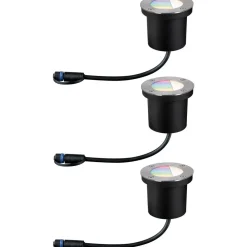 LED-Maavalaisin aloitussetti Plug & Shine upotettava RGBW*Paulmann Outlet