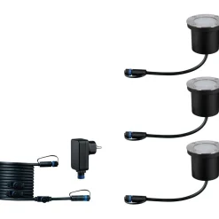 LED-Maavalaisin aloitussetti Plug & Shine upotettava RGBW*Paulmann Outlet