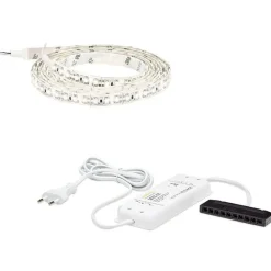 LED-nauha 4 m IP20/IP44 24V 4000K + virtalähde*Limente