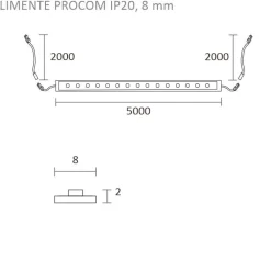 Sale LED-nauha Pro Com, 5m, IP20, 24V Led-Nauhat|Led-Valot