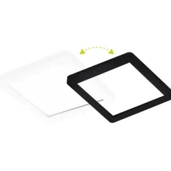 Clearance LED-paneeli DSC 216x216mm IP20 18W valkoinen/musta Plafondit|Led-Paneelit