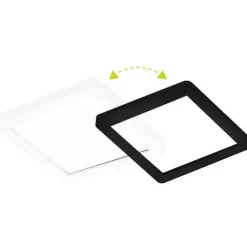LED-paneeli DSC 163x163mm IP20 12W valkoinen/musta*Limente Online