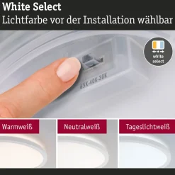 LED-paneeli Atria Shine, pyöreä, IP44, 3000-6500K, eri kokoja*Paulmann Clearance