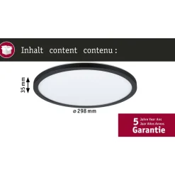 LED-paneeli Atria Shine, pyöreä, IP44, 3000-6500K, eri kokoja*Paulmann Clearance