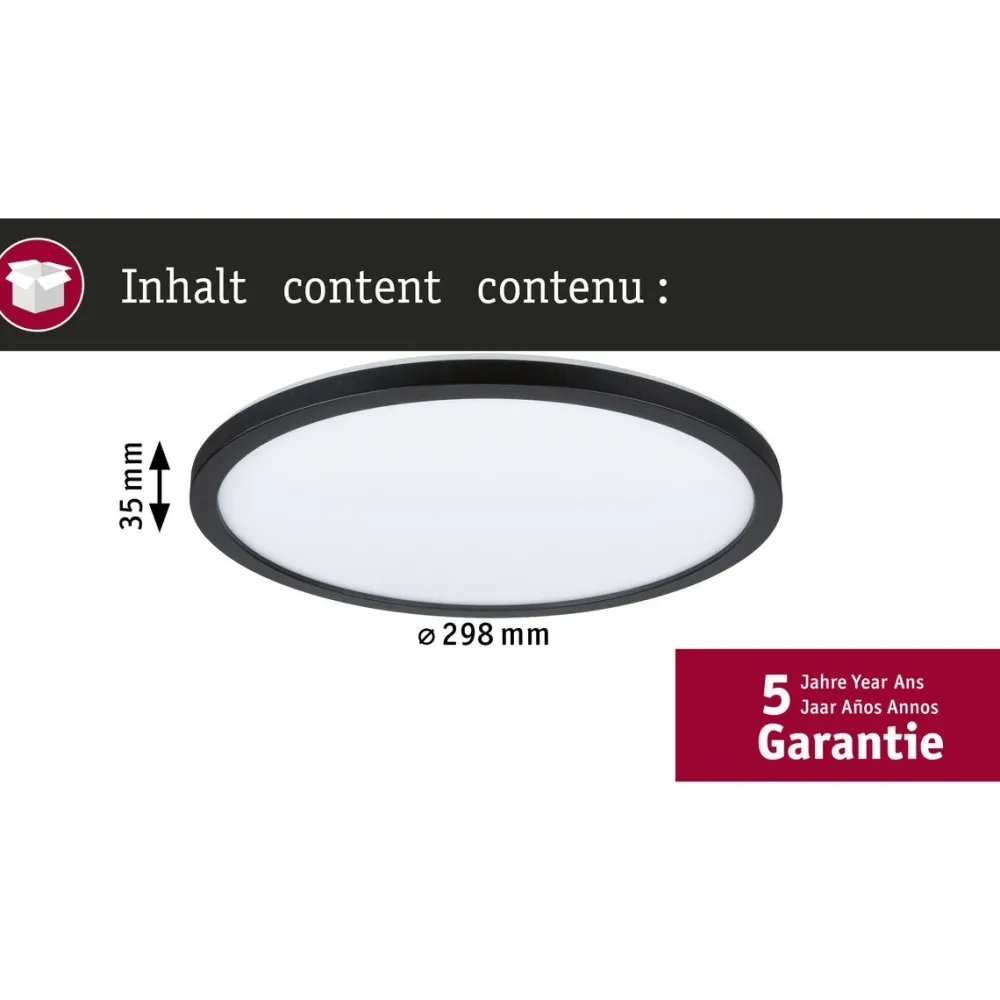 LED-paneeli Atria Shine, pyöreä, IP44, 3000-6500K, eri kokoja*Paulmann Clearance