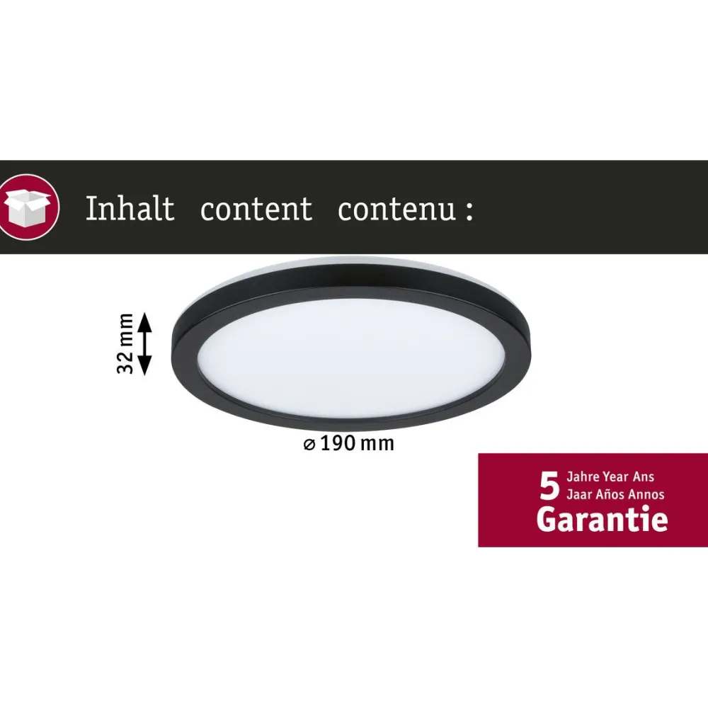 LED-paneeli Atria Shine, pyöreä, IP44, 3000-6500K, eri kokoja*Paulmann Clearance