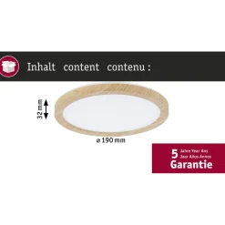 LED-paneeli Atria Shine, pyöreä, IP44, 3000-6500K, eri kokoja*Paulmann Clearance