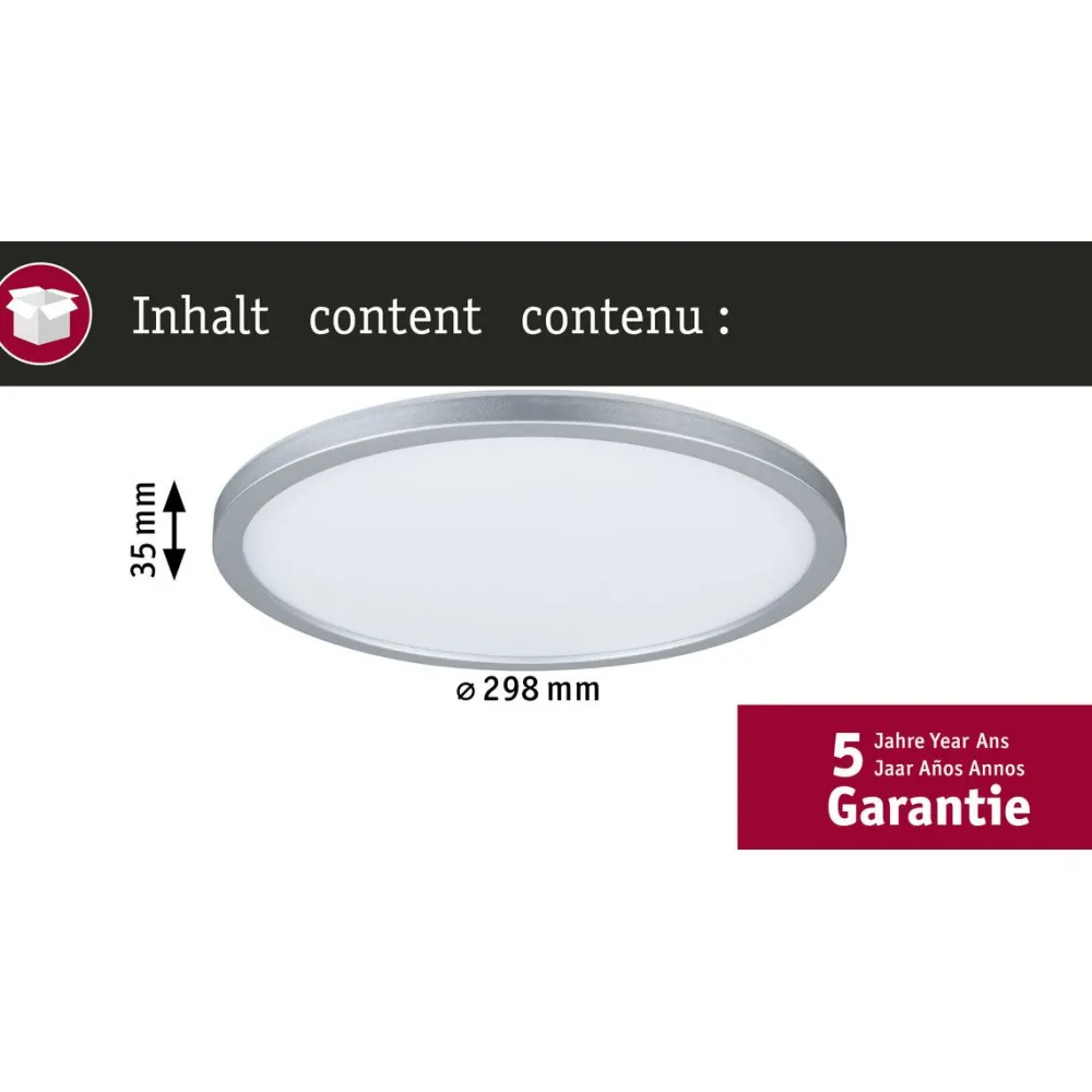 LED-paneeli Atria Shine, pyöreä, IP44, 3000-6500K, eri kokoja*Paulmann Clearance