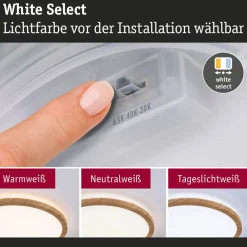 LED-paneeli Atria Shine, pyöreä, IP44, 3000-6500K, eri kokoja*Paulmann Clearance