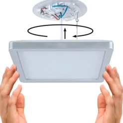 Hot LED-paneeli Atria Shine, kulmikas, IP44, 3000-6500K, eri kokoja Led-Paneelit|Led-Valot