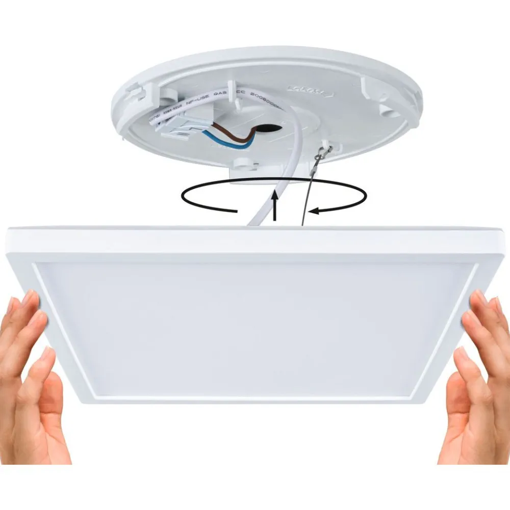 Hot LED-paneeli Atria Shine, kulmikas, IP44, 3000-6500K, eri kokoja Led-Paneelit|Led-Valot