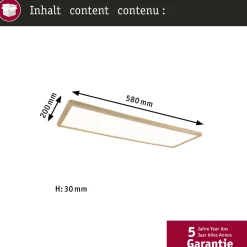 Hot LED-paneeli Atria Shine, kulmikas, IP44, 3000-6500K, eri kokoja Led-Paneelit|Led-Valot