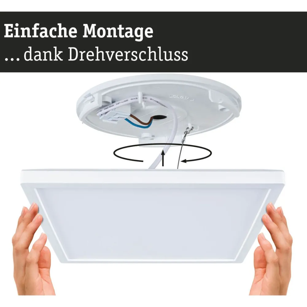Hot LED-paneeli Atria Shine, kulmikas, IP44, 3000-6500K, eri kokoja Led-Paneelit|Led-Valot