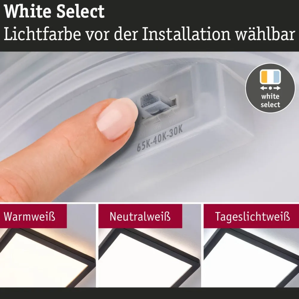 Hot LED-paneeli Atria Shine, kulmikas, IP44, 3000-6500K, eri kokoja Led-Paneelit|Led-Valot