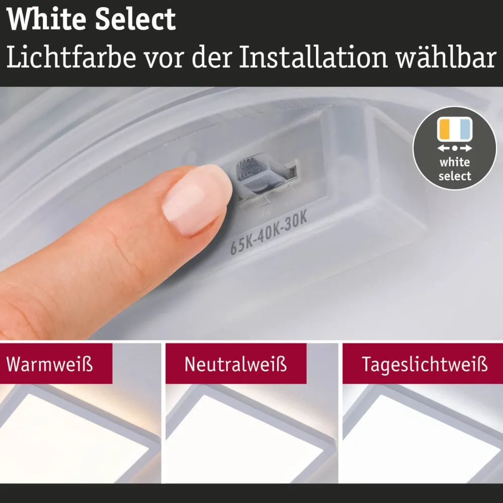 Hot LED-paneeli Atria Shine, kulmikas, IP44, 3000-6500K, eri kokoja Led-Paneelit|Led-Valot