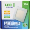 LED-paneelivalaisin , 6W, 370lm, 3500K, 120x120mm, neliö, sisäänrakennettu liitäntälaite*LED Energie Discount